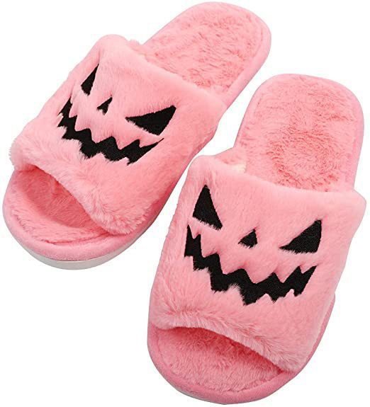 Halloween Themed Winter Slippers