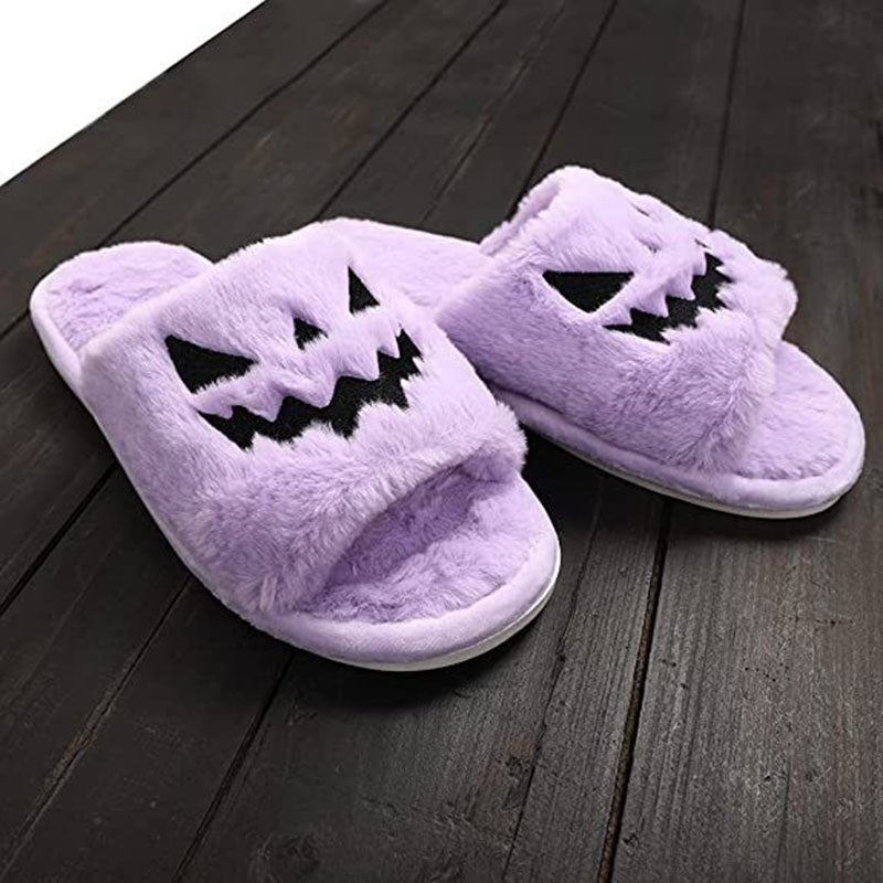 Halloween Themed Winter Slippers