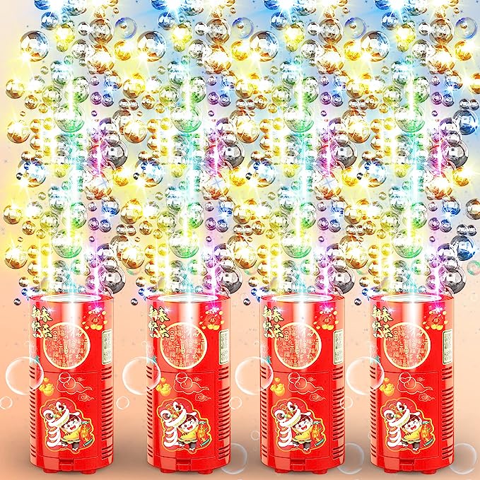 Fireworks Bubble Machine with Lights