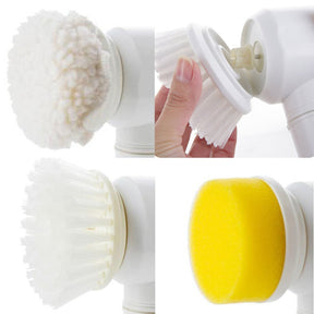 Rechargeable 5 In 1 Cleaning Brush