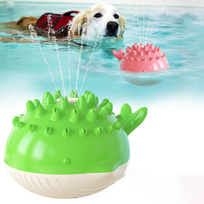 Outdoor Dog Toy with Water Spray