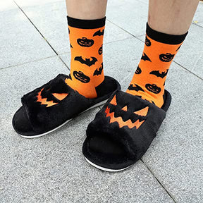 Halloween Themed Winter Slippers