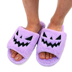 Halloween Themed Winter Slippers