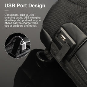 Anti-Theft Shoulder Bag for Men