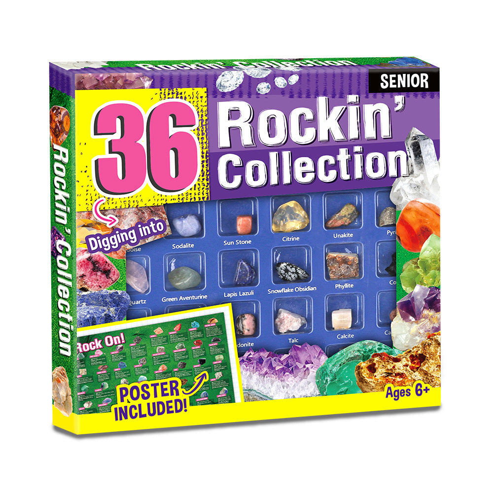 Rock For Kids 36 Pcs Learning Kit