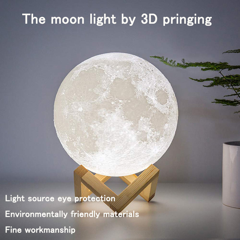 3D Print Moonlight LED Lamp