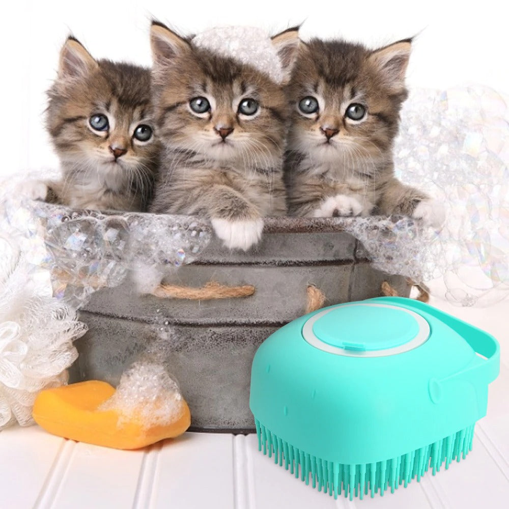 Easy-to-Clean Dog and Cat Brushes