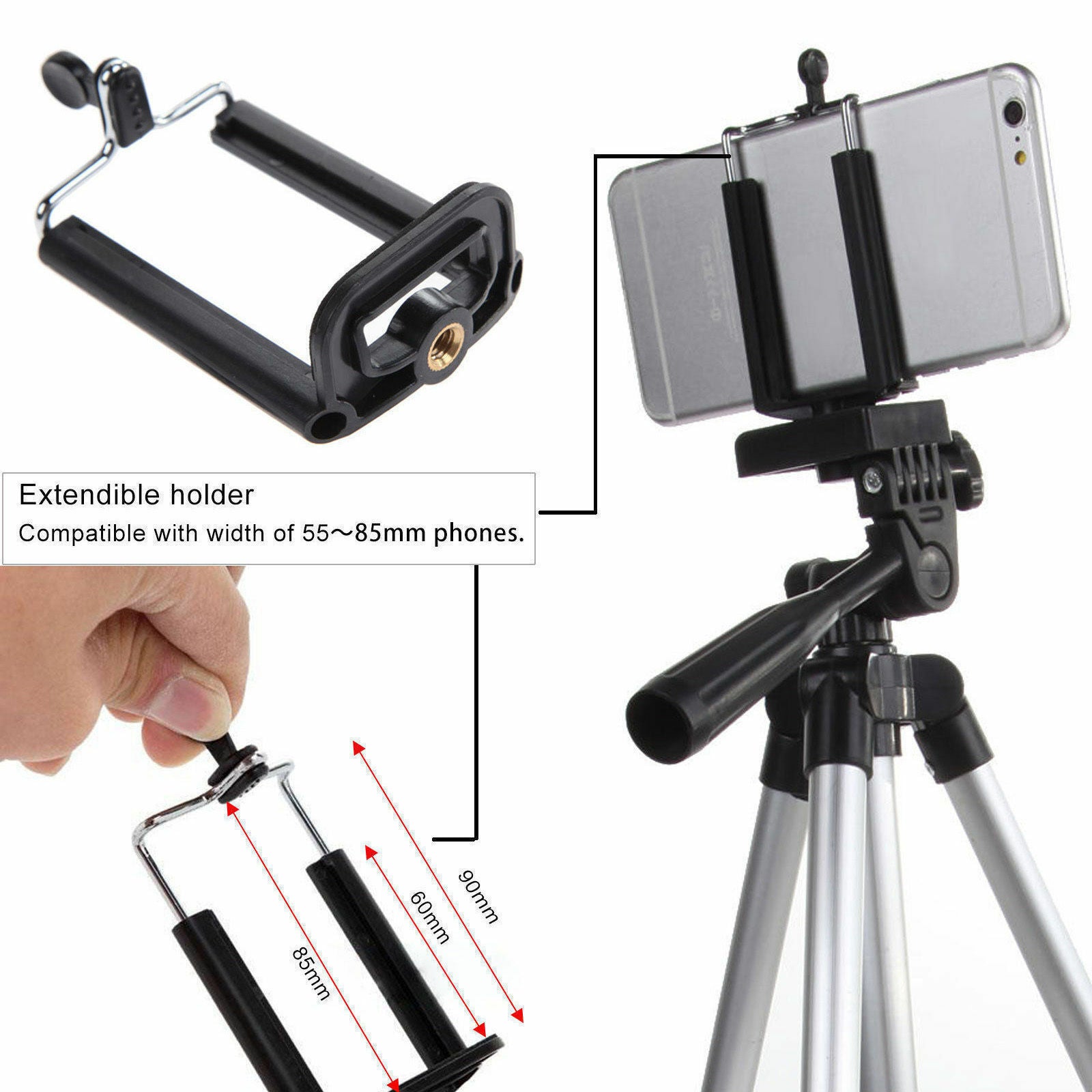 Professional Camera Tripod for Cell Phone