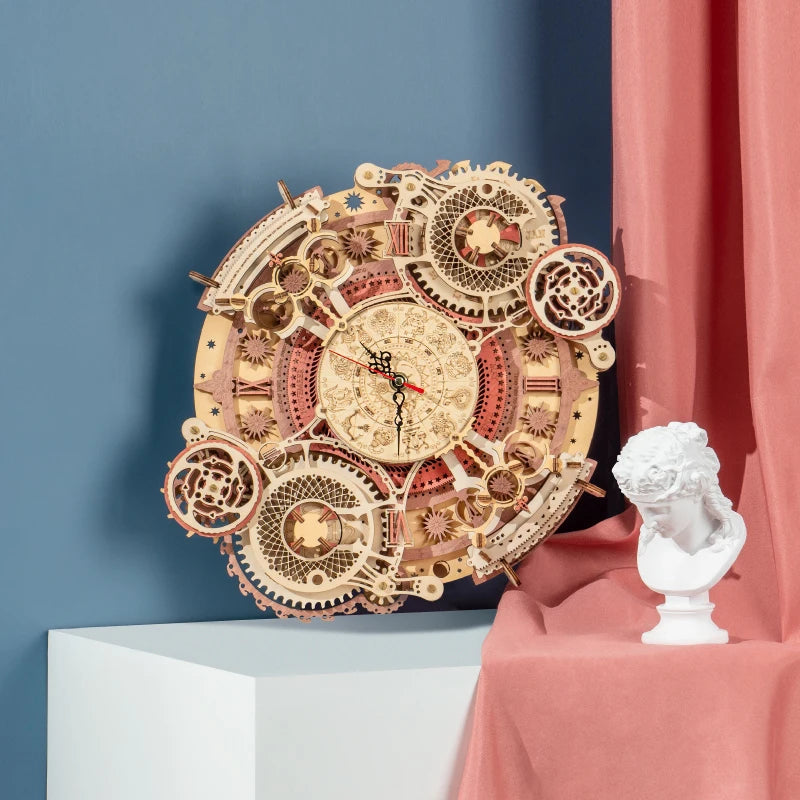 Robotime Zodiac Wall Clock 3D Puzzle