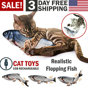 Electric Fish Cat Toy