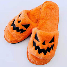 Halloween Themed Winter Slippers