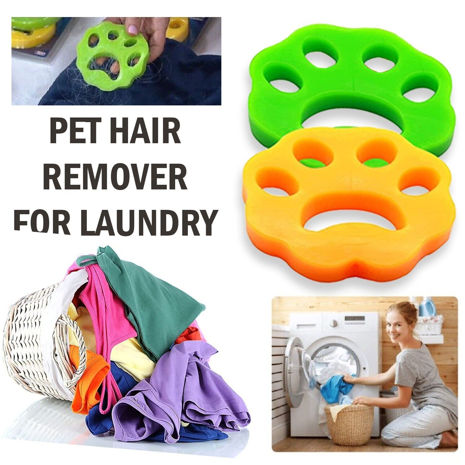 Pet Hair Remover For Laundry